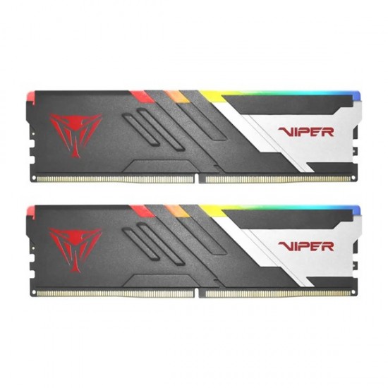 Patriot 32gb (2x 16gb) Ddr5 7400mhz Cl36 Rgb Dual Kit Pc Ram Venom Pvvr532g740c36k