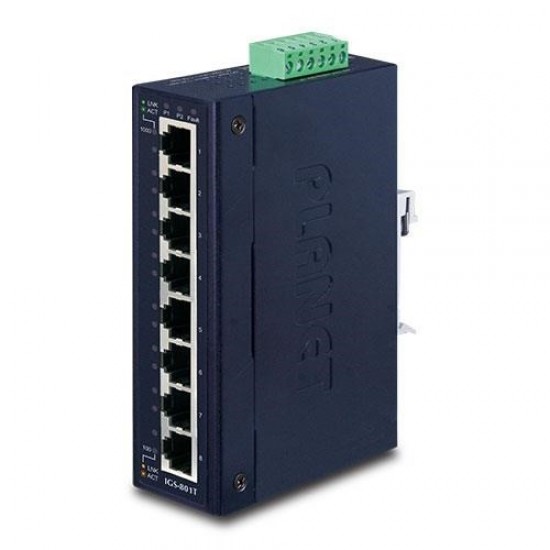 Planet Pl-igs-801t 8port Gigabit Endüstriyel Switch