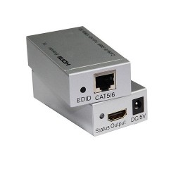 S-link 1port Sl-hdex60 1port Hdmi (giriş) 1port Ethernet (cat6) Hdmi Repeater 60metre Mesafeye Kadar