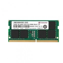 TRANSCEND 32GB DDR4 3200MHZ CL22 NOTEBOOK RAM VALUE JM3200HSE-32G