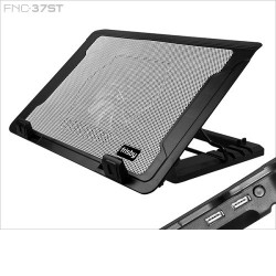 FRISBY FNC-37ST 13-17" ABS Plastik Siyah Notebook Soğutucu Ayarlanabilir Stand