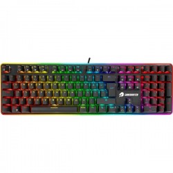 GameBooster G918 Fire Storm RGB Blue Switch Mekanik Siyah Oyun Klavyesi