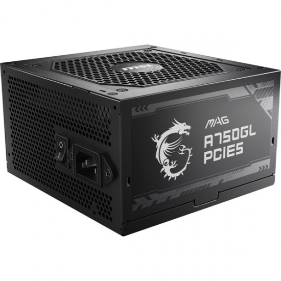 Msi 750w 80+ Gold A750gl Pcie 5.0 Tam Modüler Power Supply