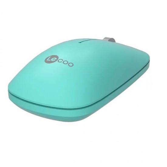 Lenovo Lecoo Ws214 Kablosuz 1600dpi Optic Turkuaz Mouse