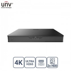 Unv 16kanal Nvr302-16s2 2-diskli H265+ Nvr Kayıt Cihazı