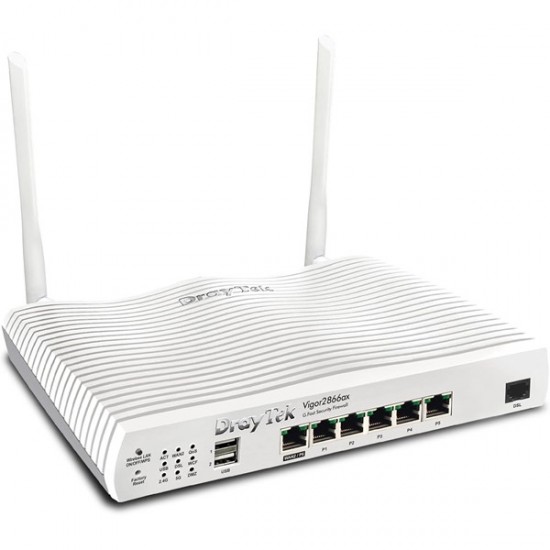 Draytek Vigor 2866ax Ax3000 Dual Band Vdsl 3g-4g Lte Modem Router