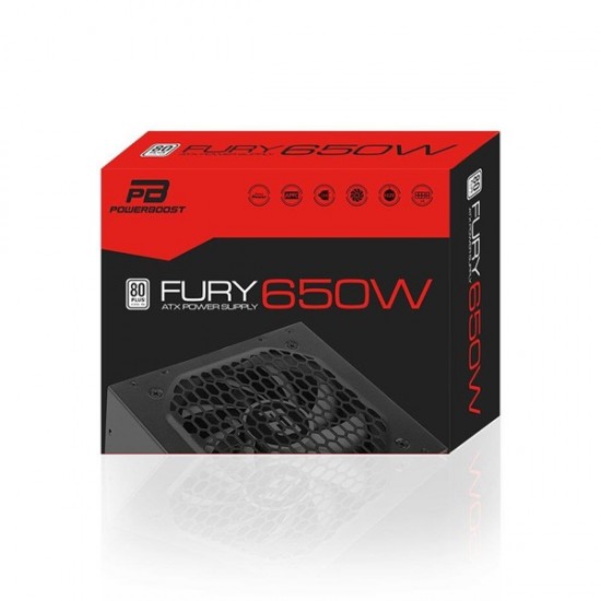 Powerboost 650w 80+ Bst-atx650weu 12cm Fanlı Apfc Power Supply