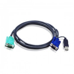 ATEN ATEN-2L-5202U USB KVM (Keyboard/Video Monitor/Mouse) Switch İçin Kablo