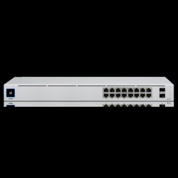 Ubiquiti 16-port Usw-16-poe Gigabit 2x-sfp Yönetilebilir Full Poe Switch