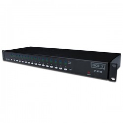 Digitus Ds-23300 16 Port Ps/2 - Usb Kvm On The Net™, 1 Lokal 1 Uzak Kullanıcı Erişimi