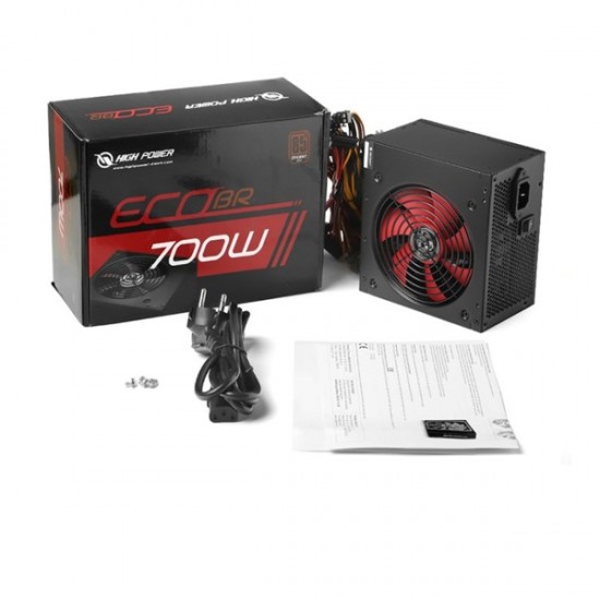 High Power 700w 80+ Bronze Eco Hpe-700br-a12s 12cm Fanlı Power Supply