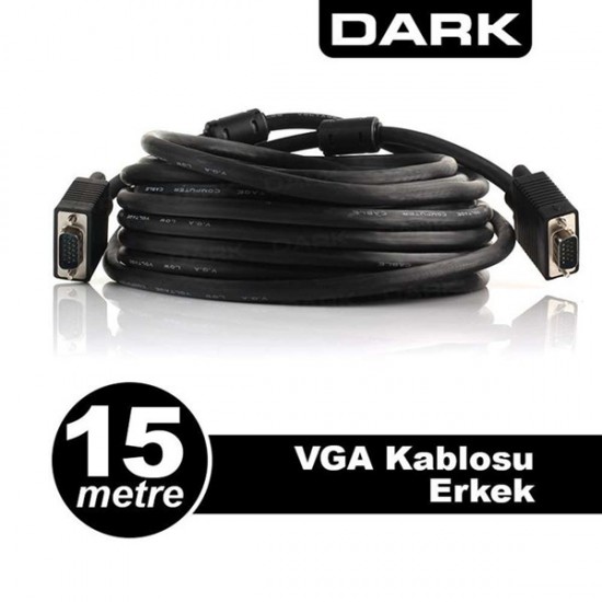 Dark Dk-cb-vgal1500 15metre Vga Görüntü Kablosu