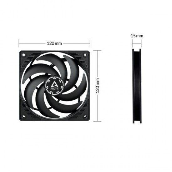 Arctic P12 Slim Pwm Pst Ar-acfan00187a Kasa Fani