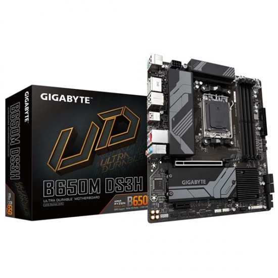 Gigabyte B650m Ds3h Ddr5 Hdmi Dp Pcie 16x V4.0 Am5 Matx