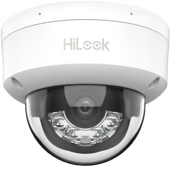 Hilook 2mp Ipc-d120ha-lu 2.8mm Dual Light Sesli Ip Dome Kamera