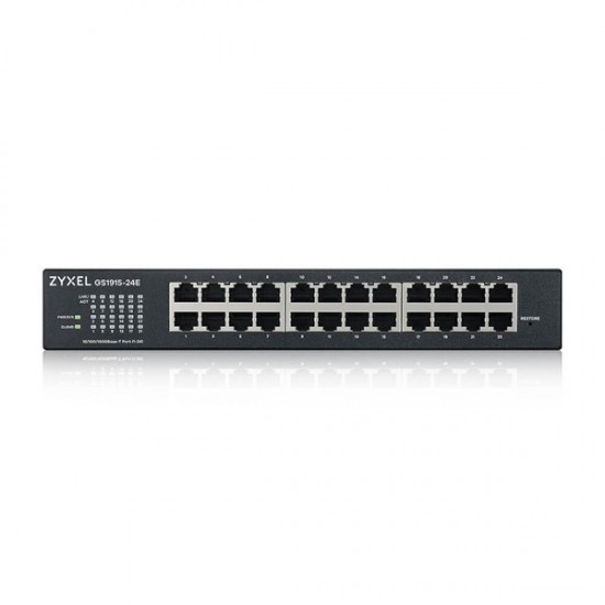 Zyxel 24port Gs1915-24e Gigabit Yönetilebilir Switch