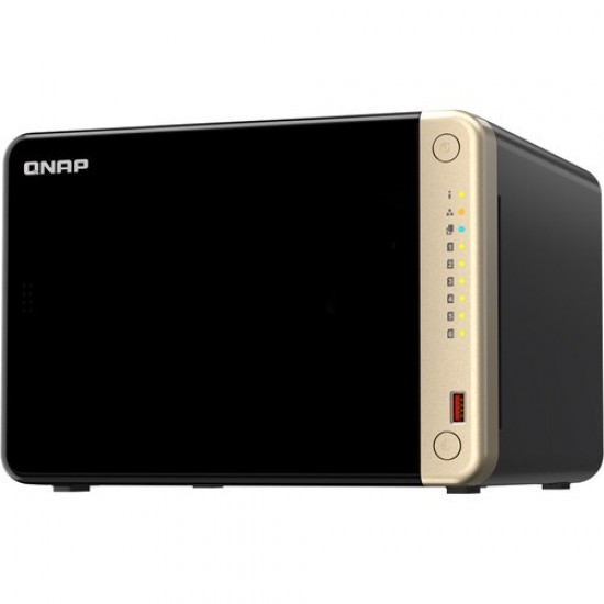 Qnap Ts-664-8g Celeron Qc- 8gb Ram- 6-diskli Nas Server (disksiz)