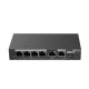 Ruijie 4port Rg-es206gs-p Gigabit 1-uplınk 1-sfp 54w Full Poe Cloud Yonetılebılır Desktop Swıtch