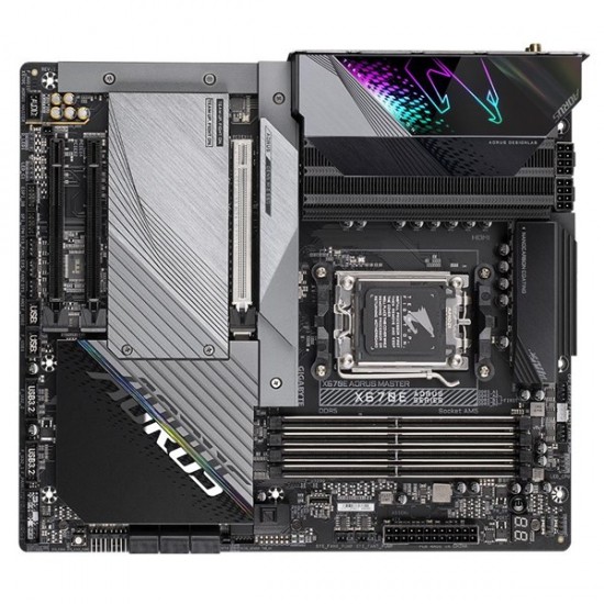 Gigabyte X670e Aorus Master Wifi-6e Ddr5 Hdmi-dp Pcie 5.0 Am5 Eatx