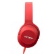 Hytech HY-K19 REMINOR Kırmızı 3,5mm Harici Kablolu PC&Telefon Mikrofonlu Kulaklık