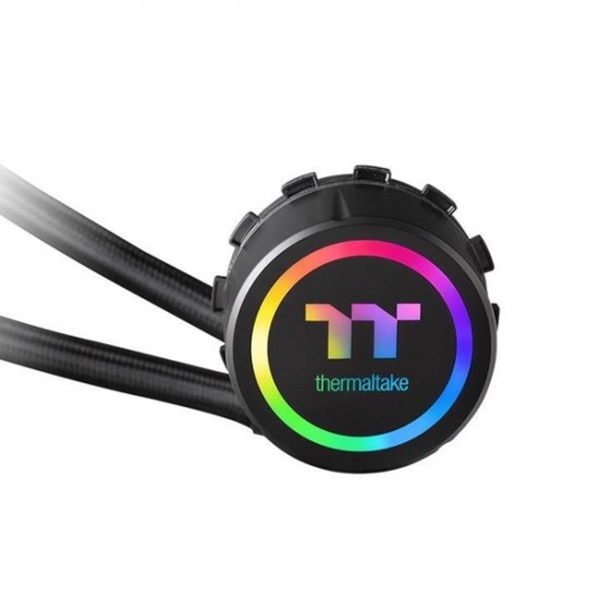 Thermaltake 240mm Water 3.0 240 Cl-w233-pl12sw-b Argb Am4-2066p Sivi Soğutmali Işlemci Fani