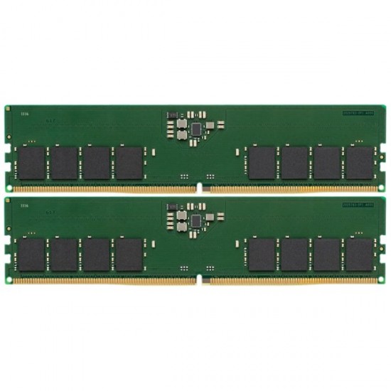 Kingston 32gb (2x 16gb) Ddr5 5200mhz Cl42 Dual Kit Pc Ram Value Kvr52u42bs8k2-32