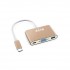 S-link Sl-usb-c66 0.15metre Type-c-usb 3.0_vga çevirici Adaptör Gold 4k