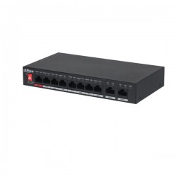 Dahua 8port 96w Full Poe Dh-pfs3010-8et-96 10/100 2x-gigabit Yönetilemez Switch