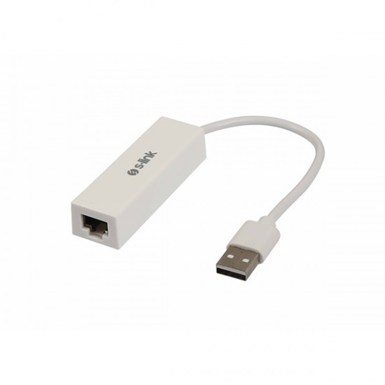 S-link Swapp Sw-u110 Beyaz Usb 2.0 To Ethernet çevirici Adaptör