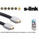 S-link Slx-m475 Hdmi M/m 5m Altın Uçlu 24k+ Metal Kon. 1.4 Ver. 3d Kablo