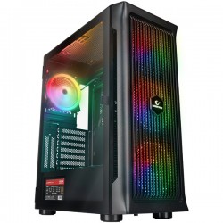 Rampage 850w 80+ Prolix Mesh 4-rgb Fanli Gaming Mid-tower Pc Kasasi