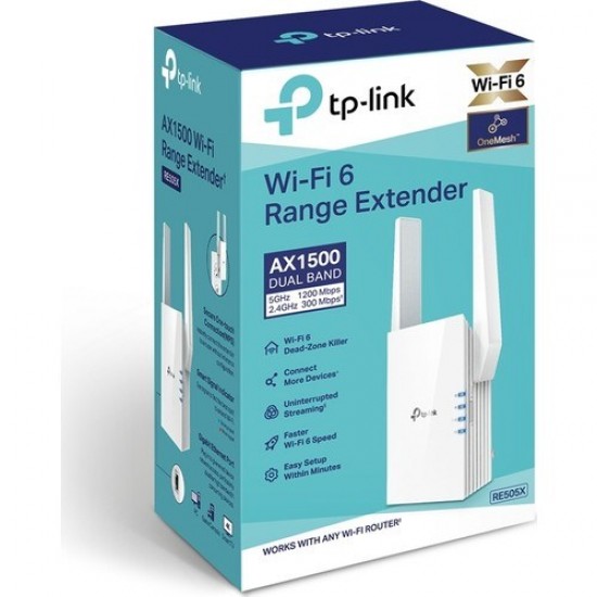 Tp-link Re505x Ax1500 Menzil Genişletici Priz Tip