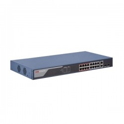 Hikvision 16port Ds-3e1318p-ei 10/100 230w Full Poe Yonetilebilir Switch