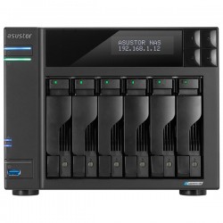 ASUSTOR AS6706T CELERON QC- 8 GB RAM- 6-diskli Nas Server (Disksiz)