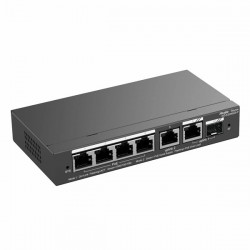 Ruijie 4port Rg-es206gs-p Gigabit 1-uplınk 1-sfp 54w Full Poe Cloud Yonetılebılır Desktop Swıtch