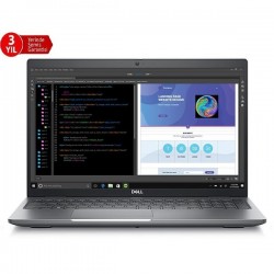 Dell M3580 Xctop3580emea_vp-1 I7-1360p 8gb 512gb M.2 Pcie 15.6" W11pro 4gb Rtx A500 Taşınabilir Iş Istasyonu