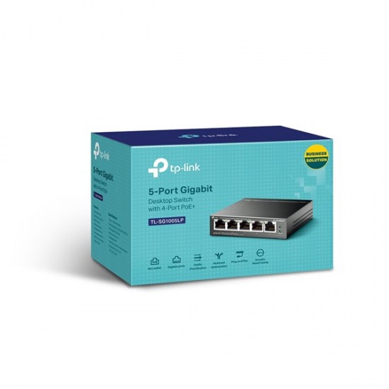 Tp-link 5port Tl-sg1005lp Gigabit 4port Poe 47.5w Yönetilemez Switch