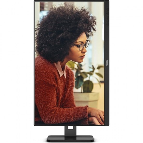 Aoc 23.8" Ips 24e3qaf 4ms 75hz Hdmi-dp Pivot Multimedya Monitör