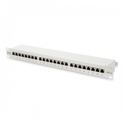 Digitus Dn-91624s 19" 24 Port Cat-6 Ftp Patch Panel, Zırhlı