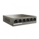 Tenda 5port 63w 4port Poe Tef1106p-4-63w 10/100 Yönetilemez Switch Masaüstü