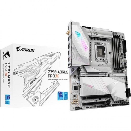 Gigabyte Z790 Aorus Pro X Wifi-7 Ddr5 Hdmi-dp Pcie 5.0 1700p Atx