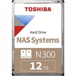 Toshiba 3.5" 12tb N300 Hdwg21cuzsva 7200 Rpm 256mb Sata-3 Nas Diski