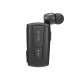 S-link SL-BT105 Siyah Mobil Telefon Uyumlu Makaralı Titreşimli Bluetooth Kulaklık