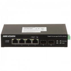 Hikvision 4port Ds-3t0506hp-e/hs Gigabit 2-sfp 60w Poe Yöentilemez Endüstriyel Switch