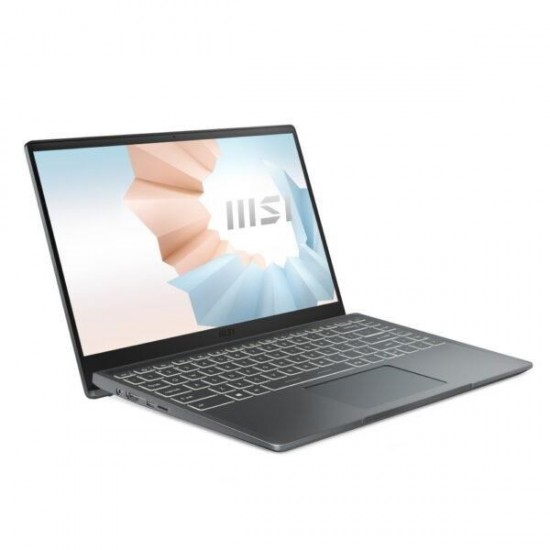 Msi 14" Modern 14 C12mo-1039xtr Core I7 1255u-16gb Ram-512gb Nvme-w11 Pro