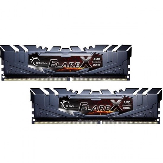 Gskill 32gb (2x 16gb) Ddr4 Cl16 Dual Kit Pc Ram Flare X F4-3200c16d-32gfx