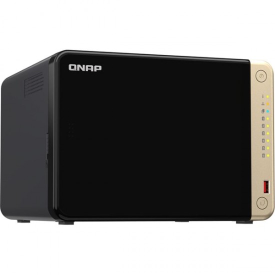 Qnap Ts-664-8g Celeron Qc- 8gb Ram- 6-diskli Nas Server (disksiz)