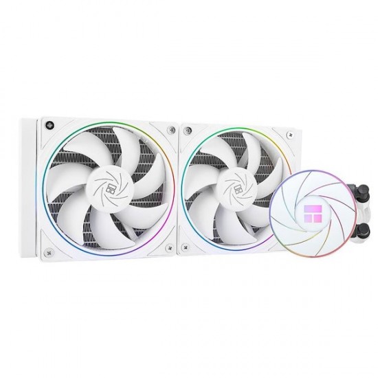 Thermalright 240mm Aqua Elite 240 Argb Am5-1700p Sivi Soğutmali Işlemci Fani Beyaz