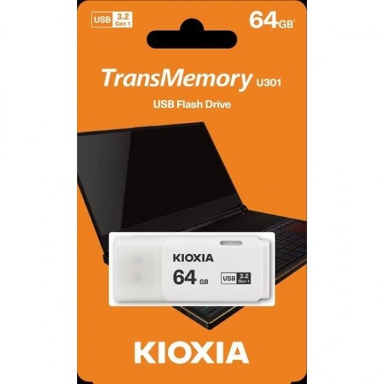 Kioxia Lu301w064gg4 U301 64gb Usb 3.2 Beyaz Usb Bellek