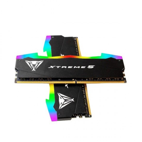 Patriot 48gb (2x 24gb) Ddr5 7600mhz Cl36 Dual Kit Pc Ram Viper Extreme 5 Pvxr548g76c36k